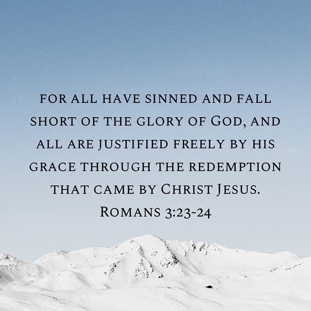 Romans 3:23-24