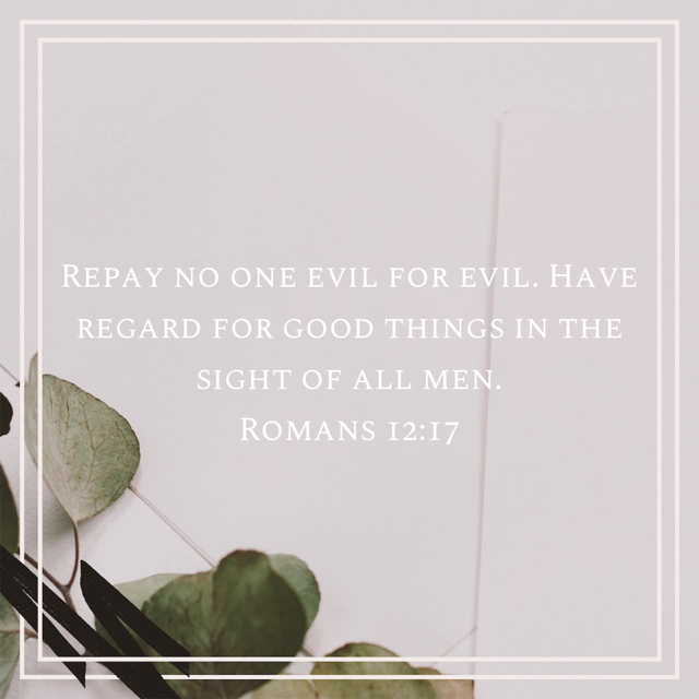 Romans 12:17