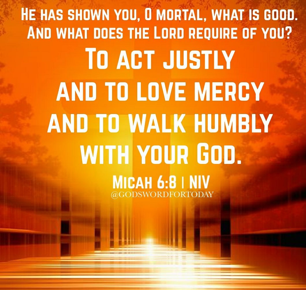 DailyVerse: Micah 6:8