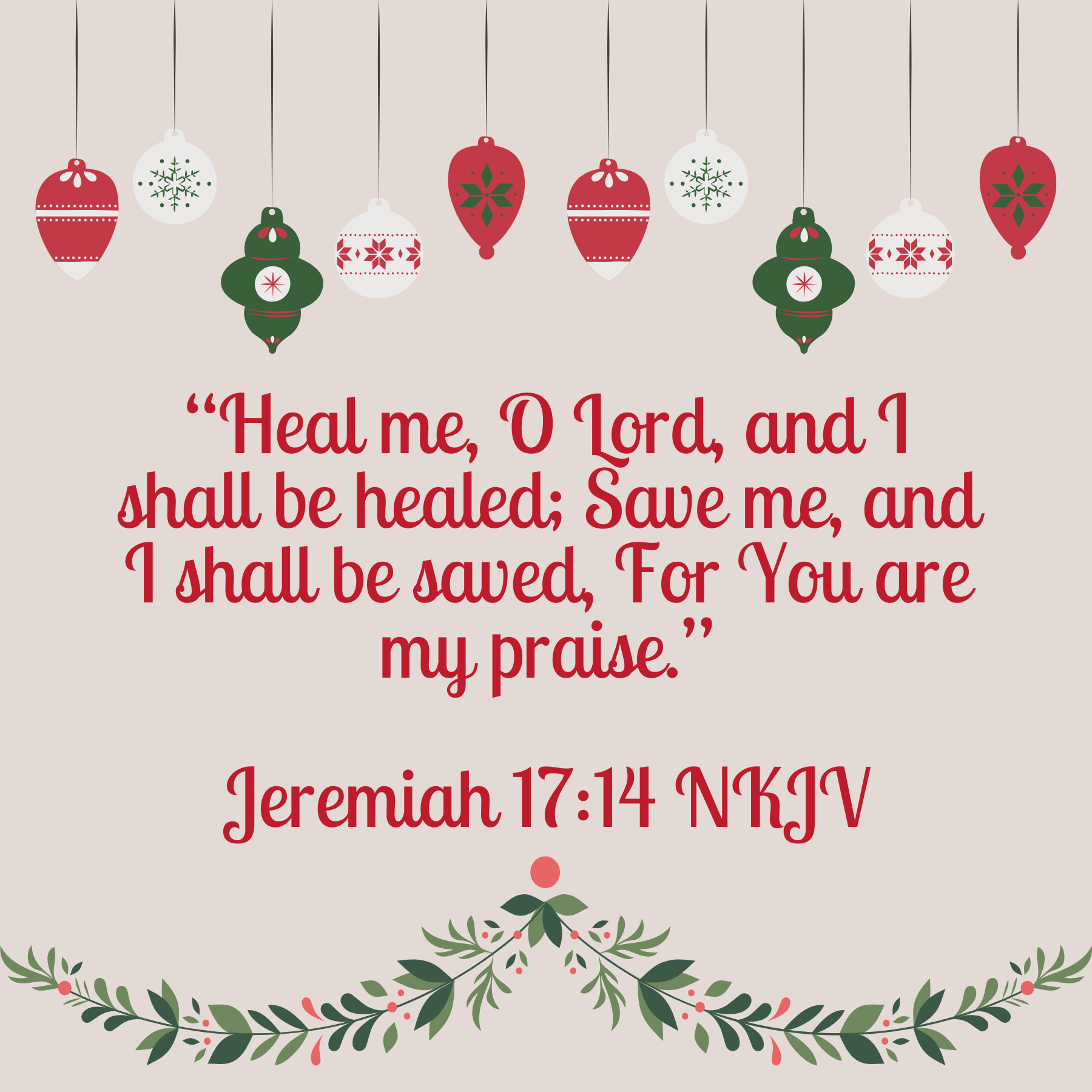 Jeremiah 17:14