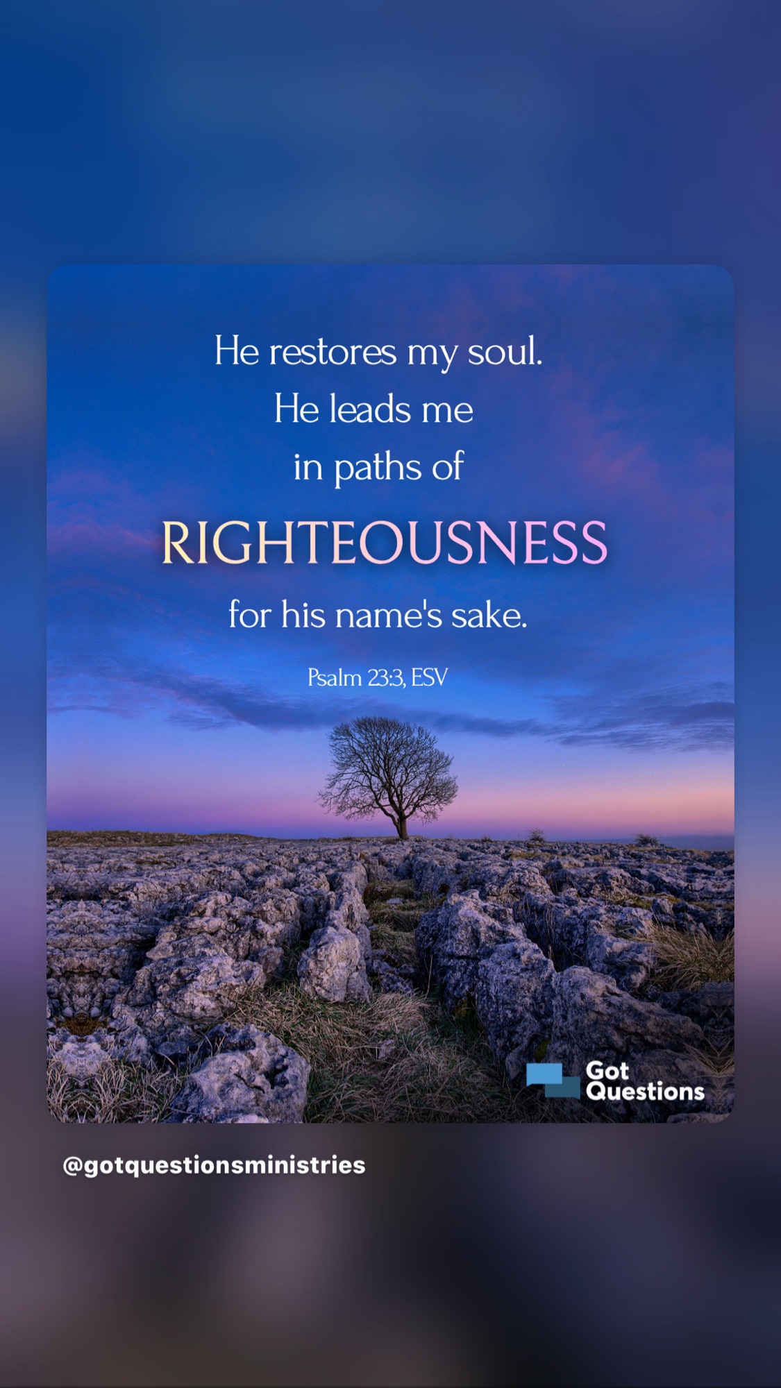 Psalms‬ ‭23‬:‭1‬-‭4‬ ‭NKJV